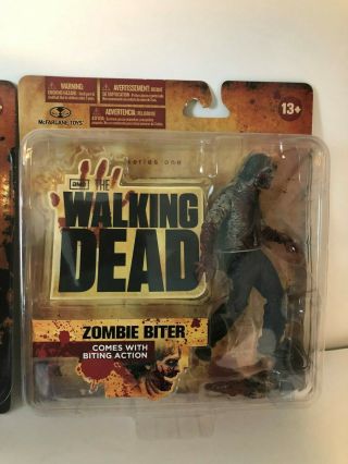 Mcfarlane The Walking Dead Series 1 Zombie Biter