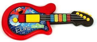 Elmo 15 " Guitar Sesame Street Musical Toy Instrument Light - Up Hasbro 2010