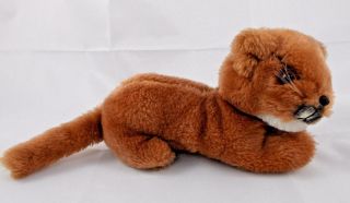 Dakin Lion Cub Plush 8 " Long Nose To Behind Nutshells Korea Stuffed Animal