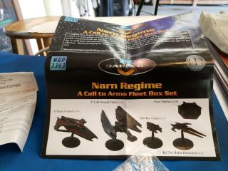 Babylon 5 Narm Regime A Call To Arms,  Metal Models