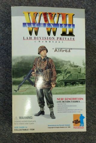 Dragon Wwii.  Aachen 1944.  Lah Division Private " Alfred " 1/6 Scale 12 " Figure