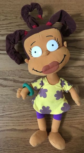 Rugrats Susie Carmichael Doll 13 " Plush Nanco 2000 Viacom Stuffed