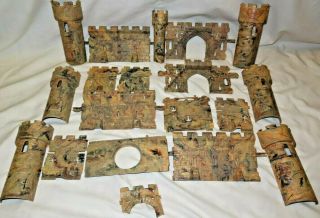 Rare Vintage Britains/timpo Knights Castle Plastic Play Set/scenery Spare/repair