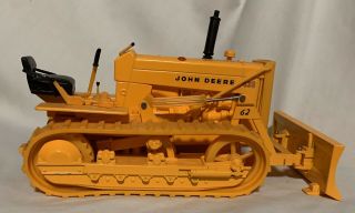 John Deere 430 Crawler Tractor Industrial Toy 1/16 Ertl Die Cast Metal