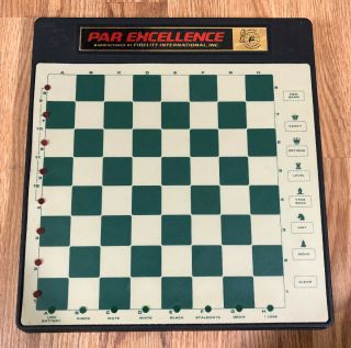 Fidelity International Par/The Excellence 6083 Electronic/Computer Chess Board 2