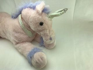 Big Stuffed Plush Pink Unicorn with Shiny Horn 25 