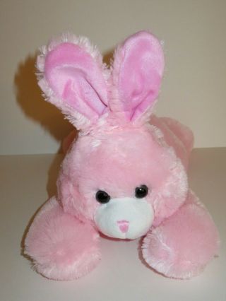Best Made Toys Pink Easter Bunny Rabbit Plush Stuffed Animal Toy Polka Dots Bow