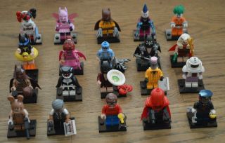 Lego® 71017 Minifiguren Minifigures The Batman Movie Alle 20 Figuren Komplett