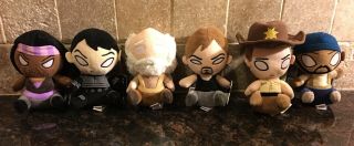 Mopeez Plush Amc The Walking Dead Funko Collectible Complete