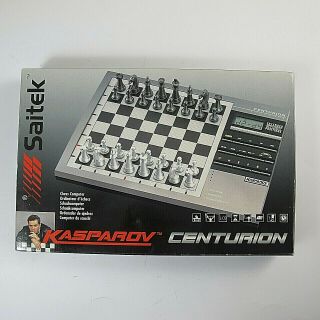 1998 Saitek Kasparov Centurion Electronic Chess Computer Extended Study Position