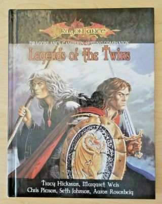 Legends Of The Twins (dragonlance Campaign Setting Companion,  D20 Wotc)