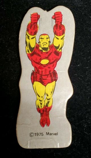 Vintage Amsco Marvel World Adventure Playset Iron Man Tony Stark 1975