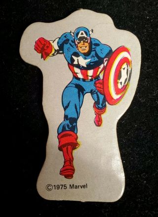 Amsco Marvel World Adventure Playset Captain America Steve Rogers Superhero 1975
