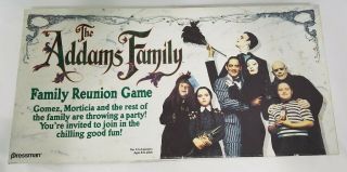 The Addams Family Reunion Board Game Halloween 1991 Missing 2 Movers Vintage