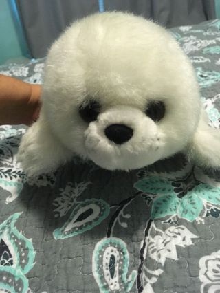 Russ Yomiko White Seal Pup Toy