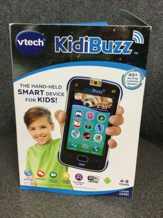 Vtech 80 - 169500 Kidibuzz Smart Device Toy Phone For Kids - Black M44c