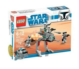 Lego Star Wars Set 8014 Clone Walker Battle Pack 2009 The Clone Wars