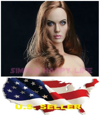 1/6 Angelina Jolie Mrs.  Smith Head Sculpt For Hot Toys Phicen Kumik ❶❶usa❶❶