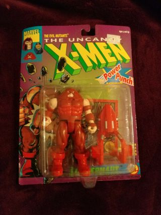 Vintage Juggernaut Action Figure Uncanny X - Men Evil Mutants Toy Biz 1993