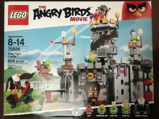 Lego The Angry Birds Movie 75826 King Pig 