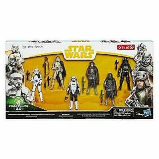 Hasbro Star Wars Force Link 2.  0 3.  75 Inch Action Figure - (pack Of 6)