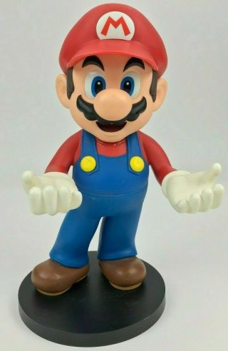 Mario Nintendo Ds Holder 12” First 4 Figures Mario Statue Vinyl Display 64