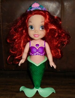 Disney Princess Little Mermaid Colors Of The Sea Ariel Doll Sings And Lights Up