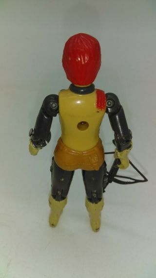 Vintage 1982 Hasbro G.  I.  JOE ARAH Straight Arm Scarlett COMPLETE figure 2