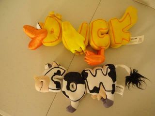 Word World Wordworld Pull Apart Magnetic Cow And Duck Toy Vgc Spinmaster