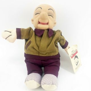 Mr.  Magoo Doll Vintage 1989 W/ Tag Vinyl Head Television Character H127
