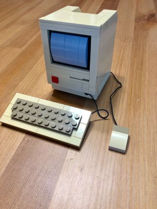 Lego Apple Macintosh 128k Computer