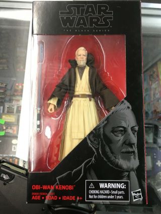 Hasbro Obi Wan Kenobi Star Wars The Black Series Action Figure Nib