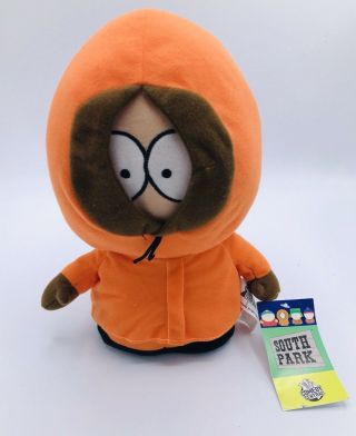 South Park Comedy Central Vintage 1998 Kenny Plush 10” Doll With Tags