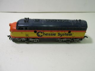 Vintage Tyco Chessie System 4015 Diesel Engine Train Car Ho Gauge Scale Tr1441