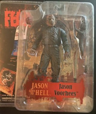 Mezco Toyz Cinema Of Fear Series 3 Jason Goes To Hell Figure