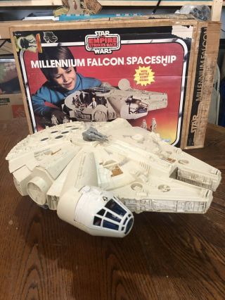 Vintage Star Wars - Kenner Millennium Falcon W/box - Empire Strikes Back - 1980