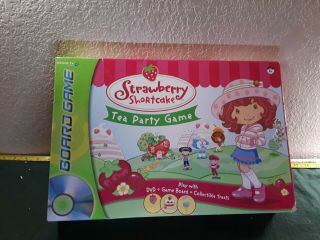 Strawberry Shortcake,  Tea Party Board Game,  Smart Tv Dvd Game,  Pre - Owned,  Comple
