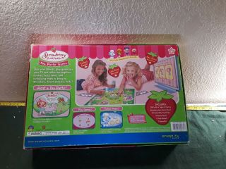 Strawberry shortcake,  Tea Party Board game,  Smart TV DVD game,  pre - owned,  comple 3