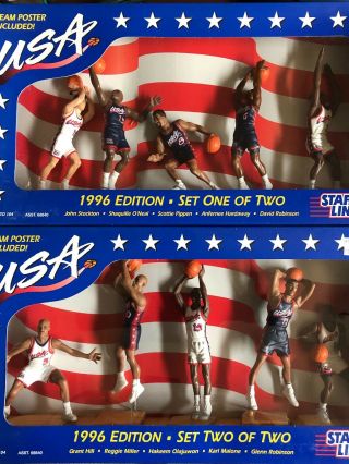 1996 Team Usa Starting Lineup Full Set