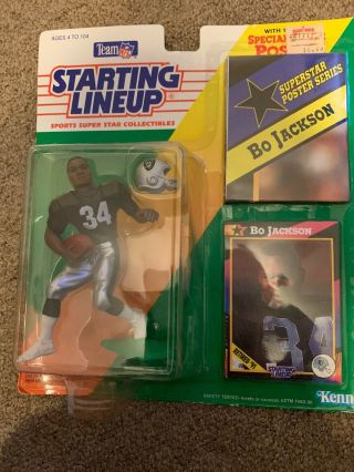 1992 Starting Lineup Bo Jackson Football