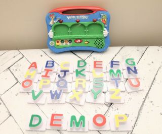 Leap Frog Word Whammer Fridge Phonics Set With 31 Letters