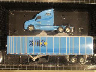 Pem Hartoy 1/64 Kenworth Smx Transporter Die Cast Tractor Trailer Semi Toy