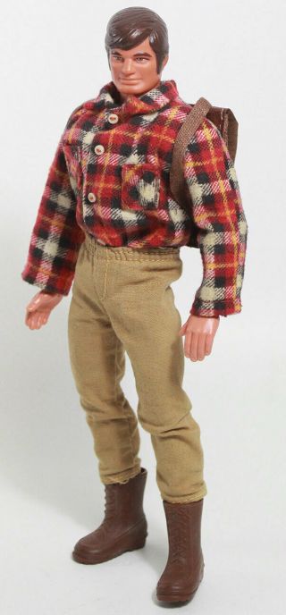 Vintage 1971 Mattel Big Jim 9 " Inch Action /adventure Figure W/original Outfit