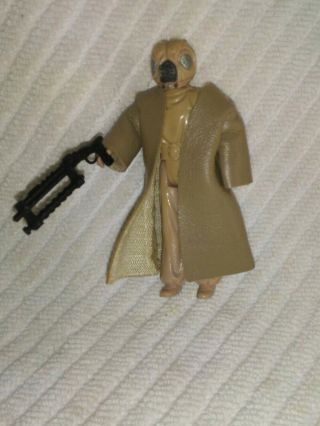 Vintage Star Wars Esb 4 - Lom Bounty Hunter Loose Figure 1980 With Weapon