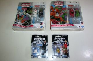 Angry Birds Transformers Telepods,  Angry Birds Star Wars Kenner 2 Figures