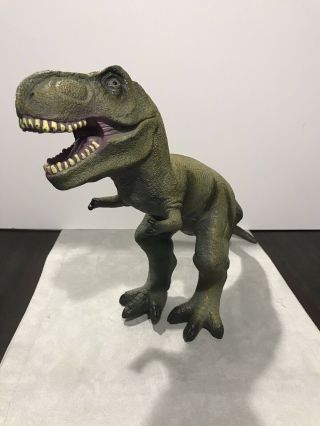 T - Rex Dinosaur Toys R Us Maidenhead Large Rubber Figure Toy 18 " Long - 12 " High