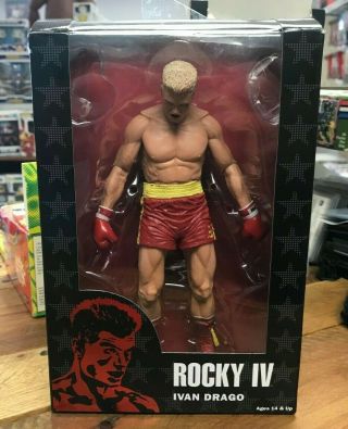 Neca Rocky Iv Ivan Drago (red Trunks) 7 " Figure