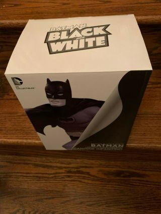 Dc Collectibles Comics Black & White Batman 6.  25” Statue By Carmine Infantino