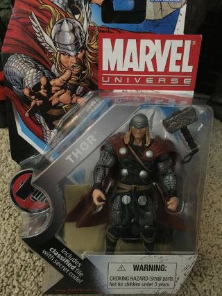 Marvel Universe Hasbro 3.  75 " Thor 012 Series 2