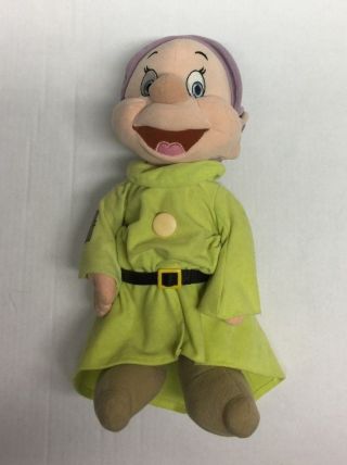 Dopey Snow White Character Stuffed Doll Toy Approx 14 Inches